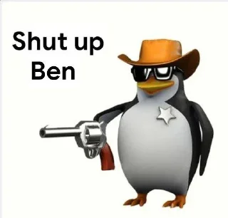Sticker from Shut up