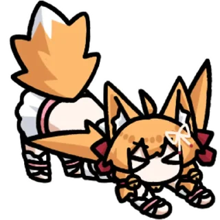 Sticker from 橘色列巴7 @zhaxia_cn