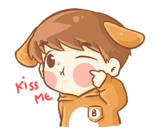 😊 emoji Baby 'B' @bistic Telegram sticker 20 of 40