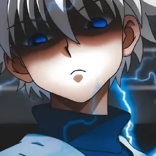 😁 emoji Killua - ( @kizuki_official_network ) Telegram sticker 12 of 26