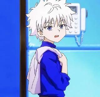 🥶 emoji Killua - ( @kizuki_official_network ) Telegram sticker 18 of 26