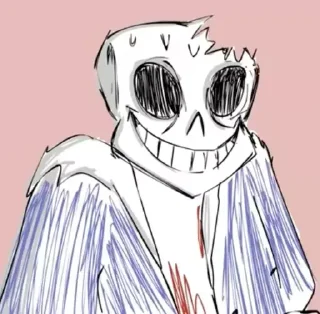 Sticker from \~HORROR!SANS~/
