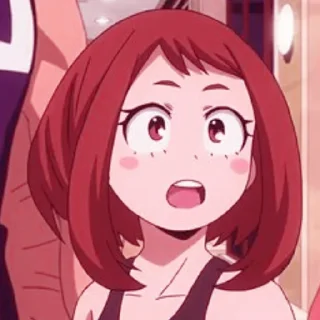 🎀 emoji Uraraka Ochako — @StickerAnimesp Telegram sticker 15 of 20