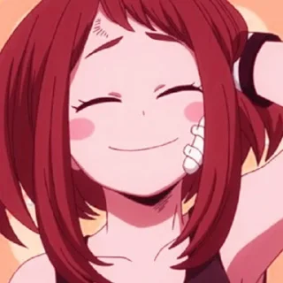🎀 emoji Uraraka Ochako — @StickerAnimesp Telegram sticker 17 of 20