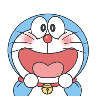 😄 emoji 哆啦A梦🐱 Telegram sticker 6 of 13