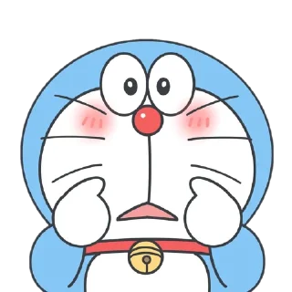 🥲 emoji 哆啦A梦🐱 Telegram sticker 8 of 13