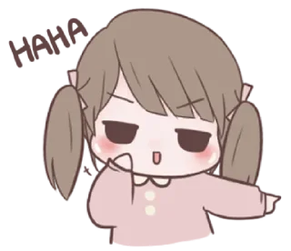 😆 emoji chubby girl @noustiker Telegram sticker 23 of 81