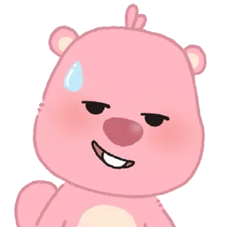 😓 emoji LOOPY Telegram sticker 16 of 23