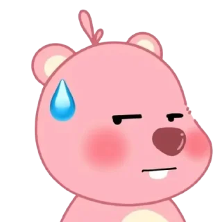 😓 emoji LOOPY Telegram sticker 5 of 23