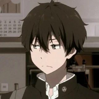 Sticker from Oreki Houtarou @SEXXIESTANGEL