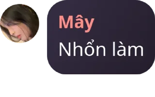 Sticker from Mây nè
