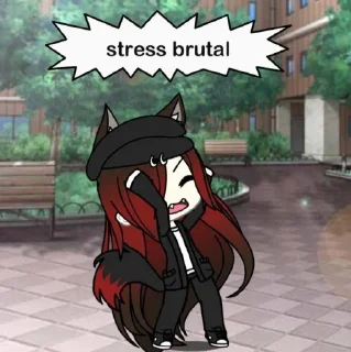 😫 emoji Gacha lep😏 @ChwoiChoerry Telegram sticker 19 of 41