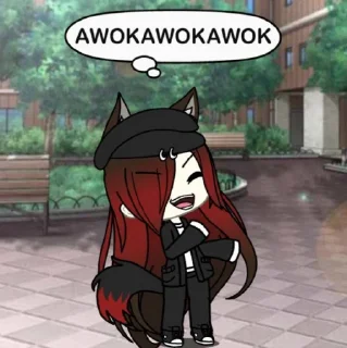 🤣 emoji Gacha lep😏 @ChwoiChoerry Telegram sticker 16 of 41