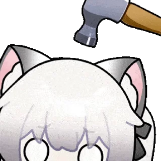 🔨 emoji 娅弥2 @zhaxia_cn Telegram sticker 10 of 16