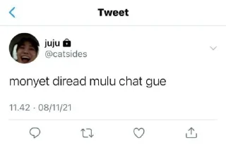 Sticker from Twitter : @kajta