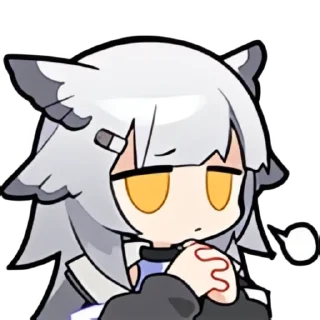 🫥 emoji 明日方舟 / Arknights 10 Telegram sticker 24 of 108