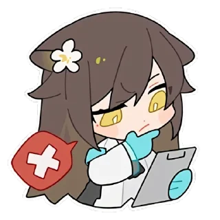 🙅‍♀️ emoji 明日方舟 / Arknights 7 Telegram sticker 8 of 112
