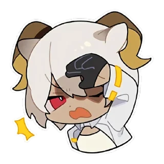 😵 emoji 明日方舟 / Arknights 7 Telegram sticker 9 of 112