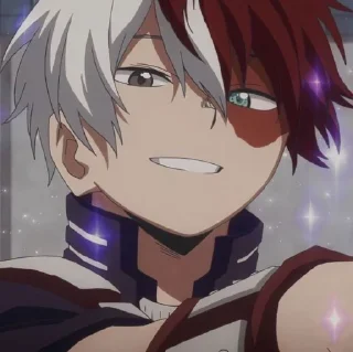 Sticker from Todoroki @Sticker_anime_boy