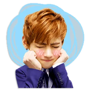 🙆 emoji BTS ARMY 💜 @iSanjeetkumar Telegram sticker 9 of 96