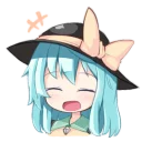 😄 emoji Komeiji Koishi Telegram sticker 7 of 21
