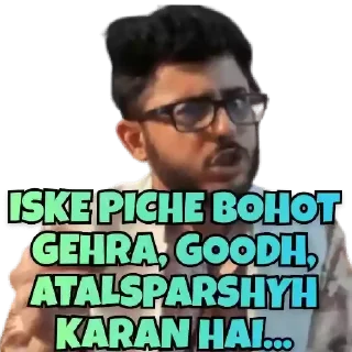 😃 emoji Carryminati Sticker 3 Telegram sticker 14 of 30