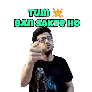 😌 emoji Carryminati Sticker 3 Telegram sticker 18 of 30