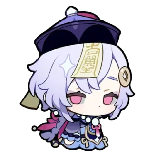 😒 emoji Genshin impact Telegram sticker 8 of 52