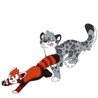 😮 emoji Lucky Red Panda Telegram sticker 7 of 50