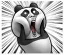 😱 emoji Lucu Panda. @bistic Telegram sticker 8 of 40
