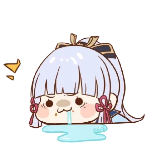 🤤 emoji Genshin Impact Drool Telegram sticker 21 of 31