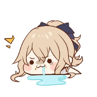 🤤 emoji Genshin Impact Drool Telegram sticker 5 of 31