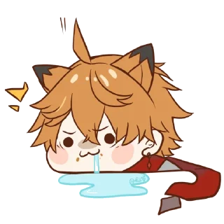 🤤 emoji Genshin Impact Drool Telegram sticker 17 of 31