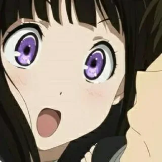 Sticker from Chitanda eru - @animestickersid
