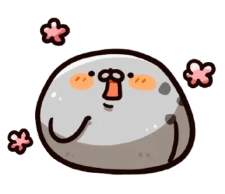 🥰 emoji 海豹怪怪獸整合包1 Telegram sticker 19 of 80