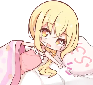 🛏 emoji 莉沫包！ Telegram sticker 5 of 29