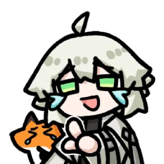 😆 emoji 沫狐 @zhaxia_cn Telegram sticker 12 of 16