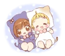 ☺️ emoji Boy of a cat ear @stickerscar Telegram sticker 6 of 40
