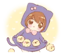 ☺️ emoji Boy of a cat ear @stickerscar Telegram sticker 23 of 40