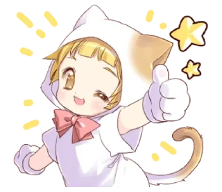 👍 emoji Boy of a Cat Ear ¦ @GVCCIBURRY ˊ- Telegram sticker 24 of 40