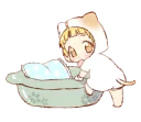 🛌 emoji Boy of a cat ear @stickerscar Telegram sticker 20 of 40