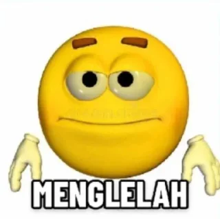 🟡 emoji ᘡ · mengmeme 𖥦 @pparcdise 𑁍 ࣪˖◗ Telegram sticker 21 of 37