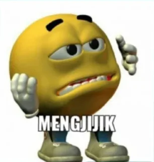 🟡 emoji ᘡ · mengmeme 𖥦 @pparcdise 𑁍 ࣪˖◗ Telegram sticker 10 of 37