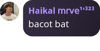 Sticker from haikal
