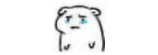 😢 emoji Rafa’s Sticker Telegram sticker 16 of 61