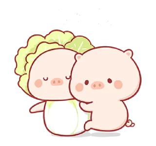 🤗 emoji Piggy Mengmeng 2 @bistic Telegram sticker 18 of 24