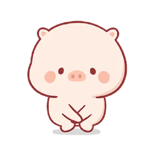 Sticker from Piggy Mengmeng @bistic