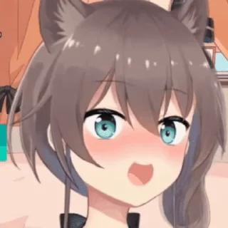😚 emoji HoloLive Telegram sticker 20 of 50