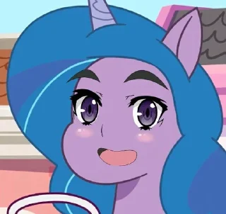 🤗 emoji 🦄IZZY_FACE🦄@my_pony_little Telegram sticker 18 of 74