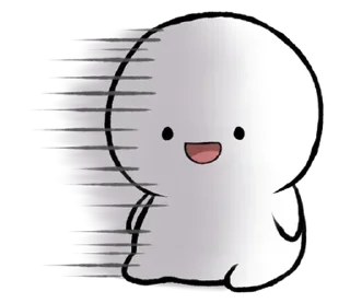 ⚪️ emoji baby blob | @phstickerpackganern Telegram sticker 24 of 40